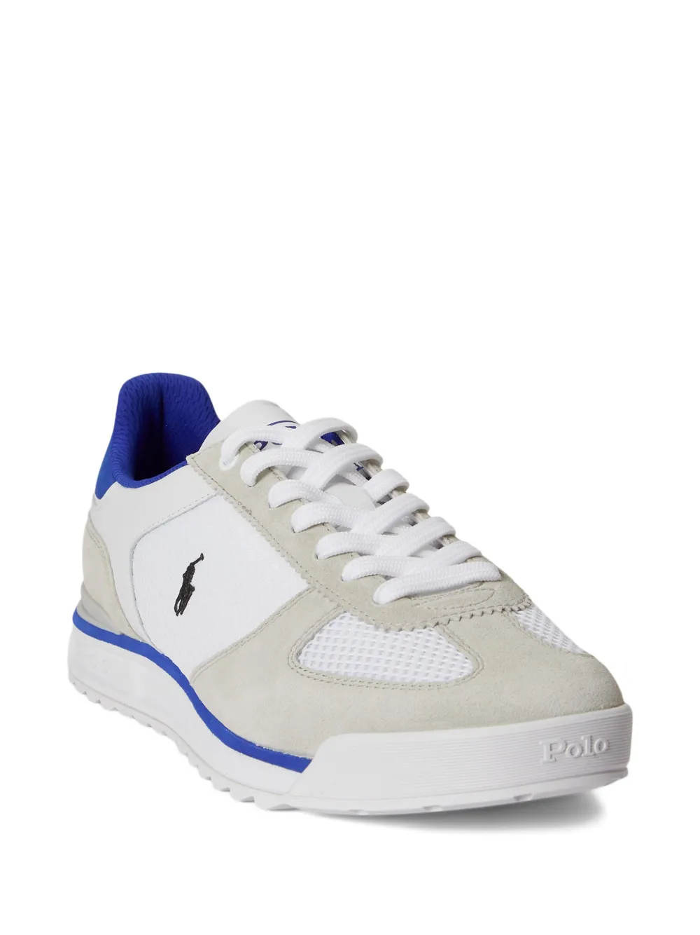 Polo Ralph Lauren Varick leren sneakers Wit