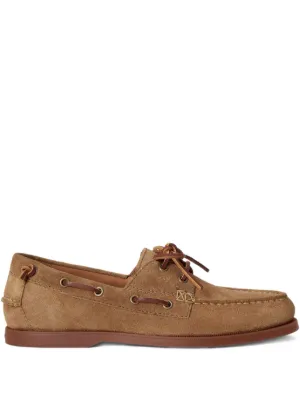 Polo Ralph Lauren Merton レザー デッキシューズ | ブラウン
