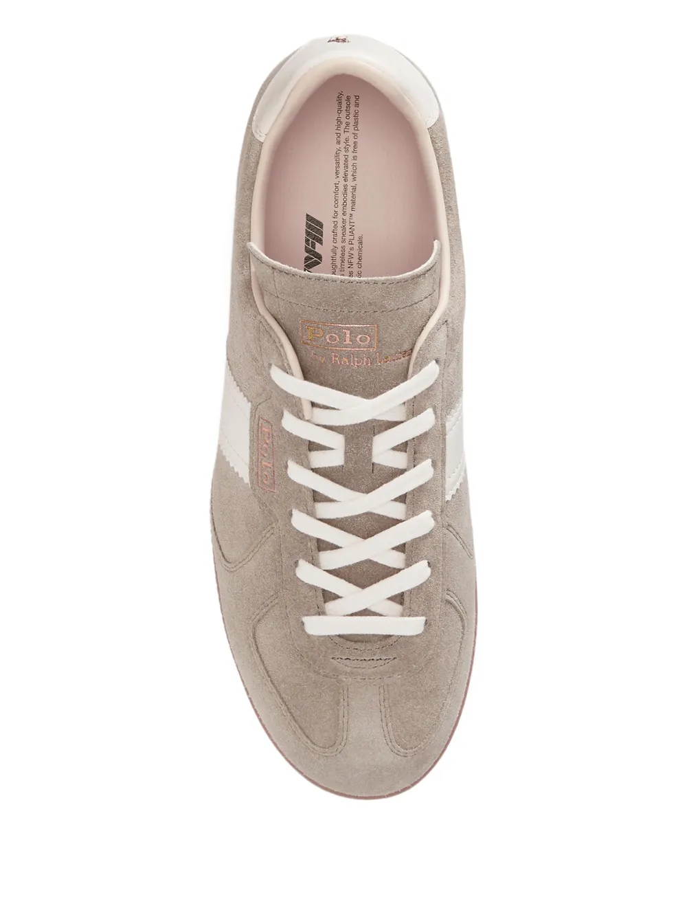 Polo Ralph Lauren Leren sneakers Beige