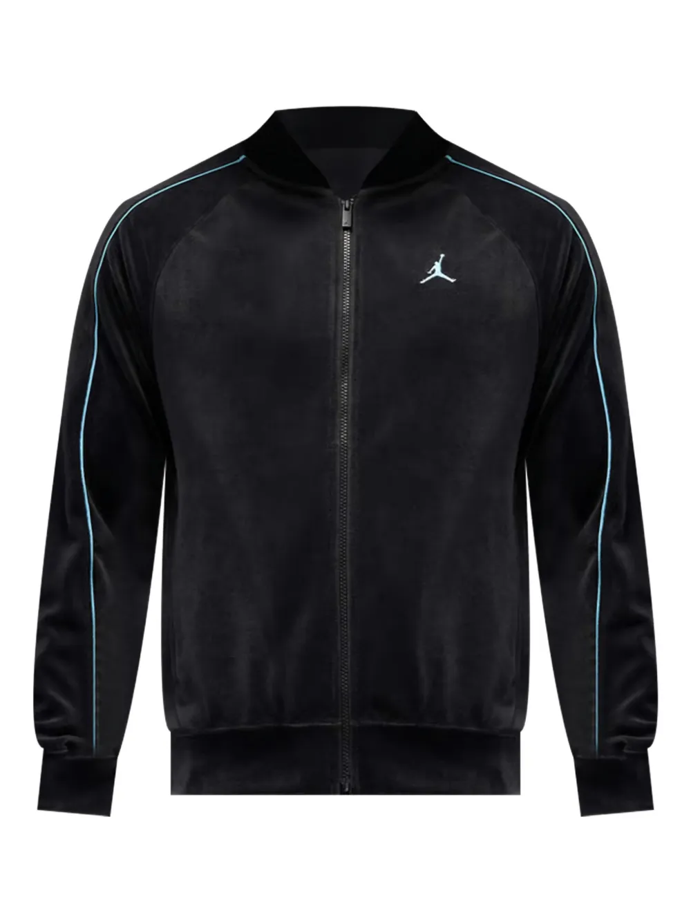 Jordan Brooklyn zip-up track jacket | Black | Image 1