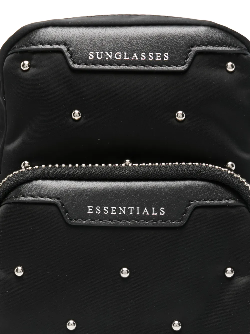 Anya Hindmarch Studded Mini Cross Body Bag In Black