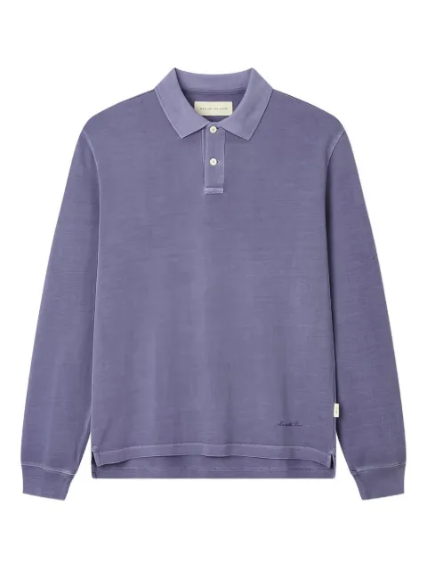 Man On The Boon. long-sleeve polo shirt