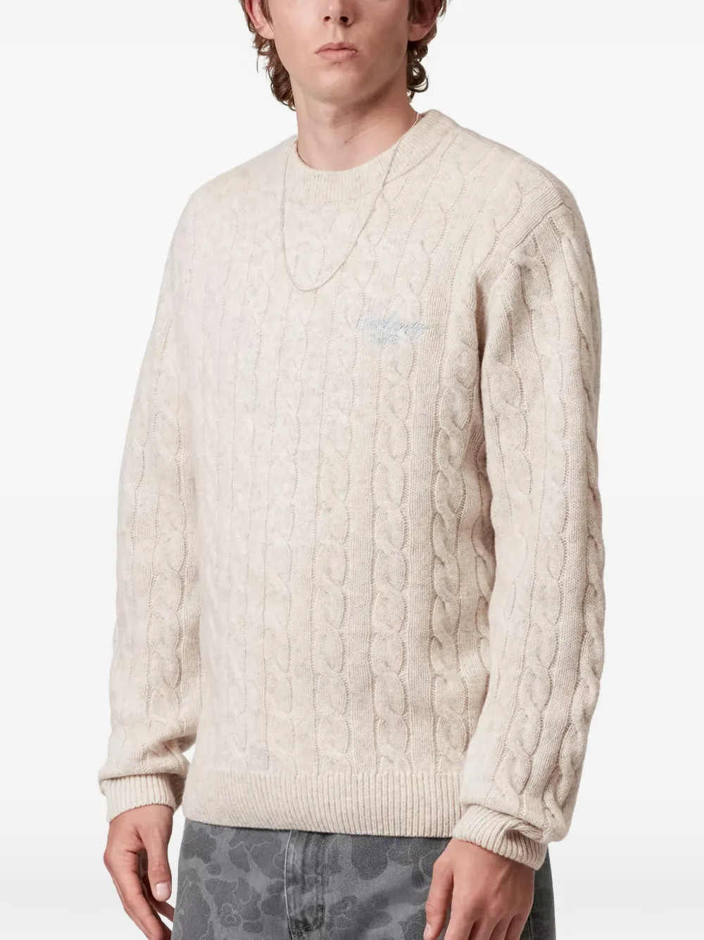 Carhartt WIP Signature embroidered-motif sweater | Knitted Sweaters | Image 2