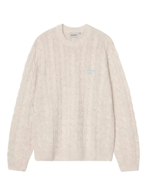 Carhartt WIP Signature embroidered-motif sweater