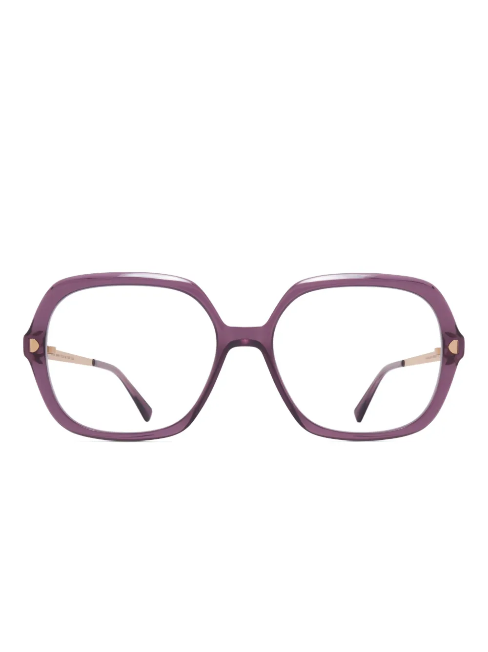 Mykita NANNA square-frame glasses - パープル