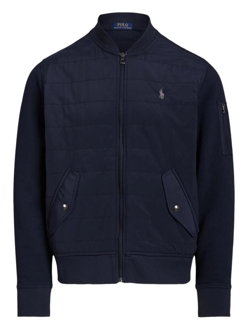 Polo Ralph Lauren Bomberjacke mit Reißverschluss - Blau