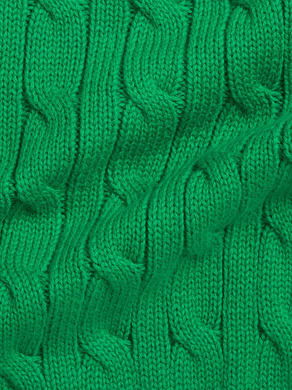 POLO RALPH LAUREN KIDS Kabelgebreid vest Groen
