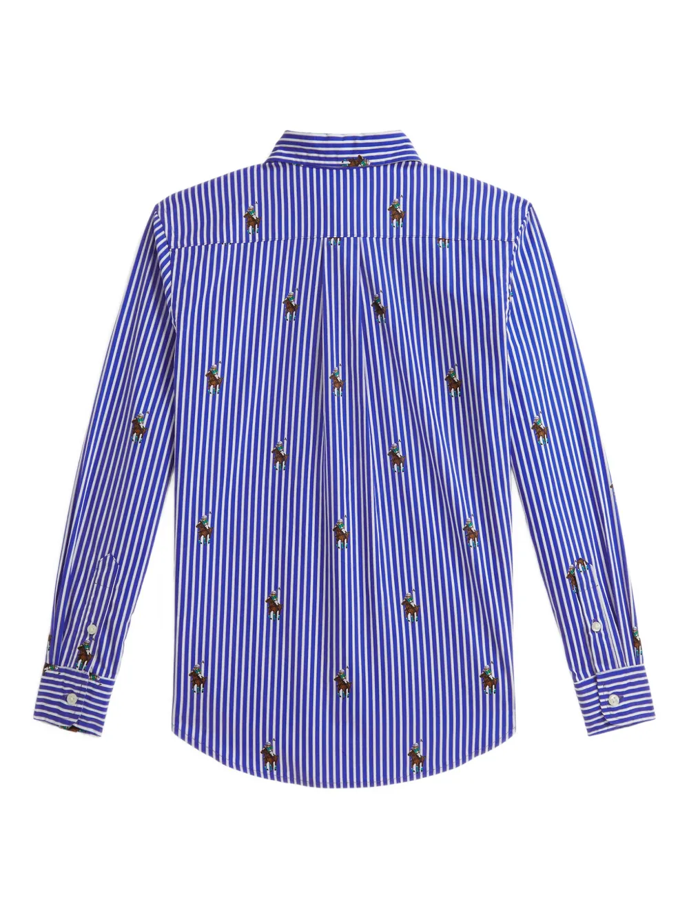 POLO RALPH LAUREN KIDS Gestreept shirt Blauw