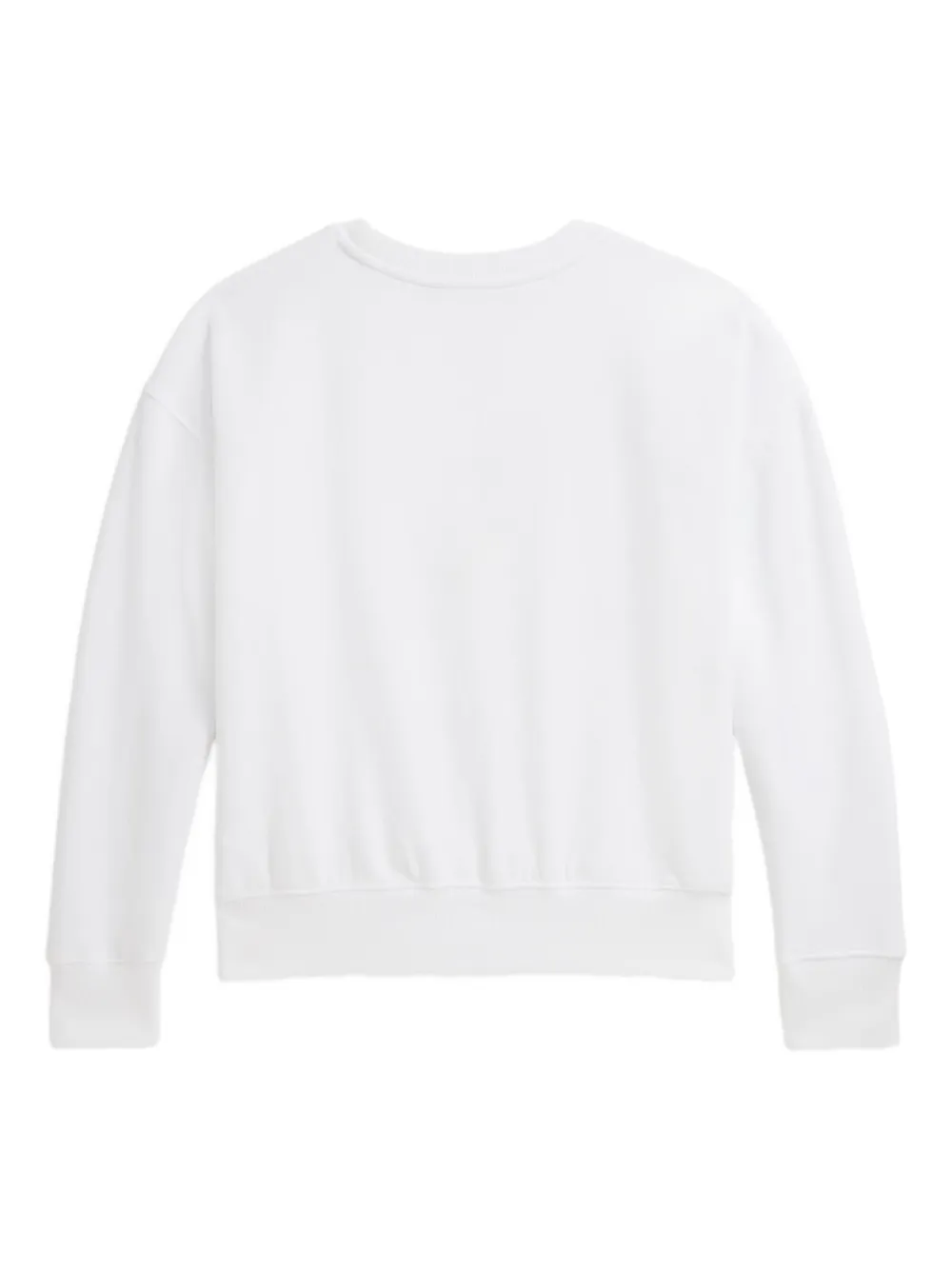 Polo Ralph Lauren Polo Bear Fleece Sweatshirt In White