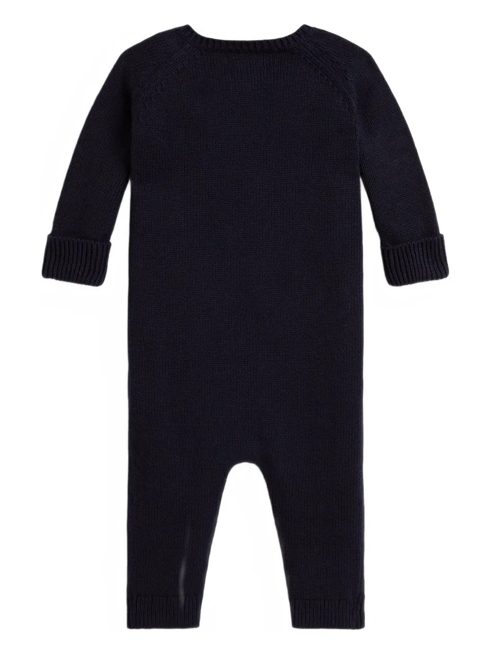 POLO RALPH LAUREN KIDS Katoenen romper met vlag - Blauw