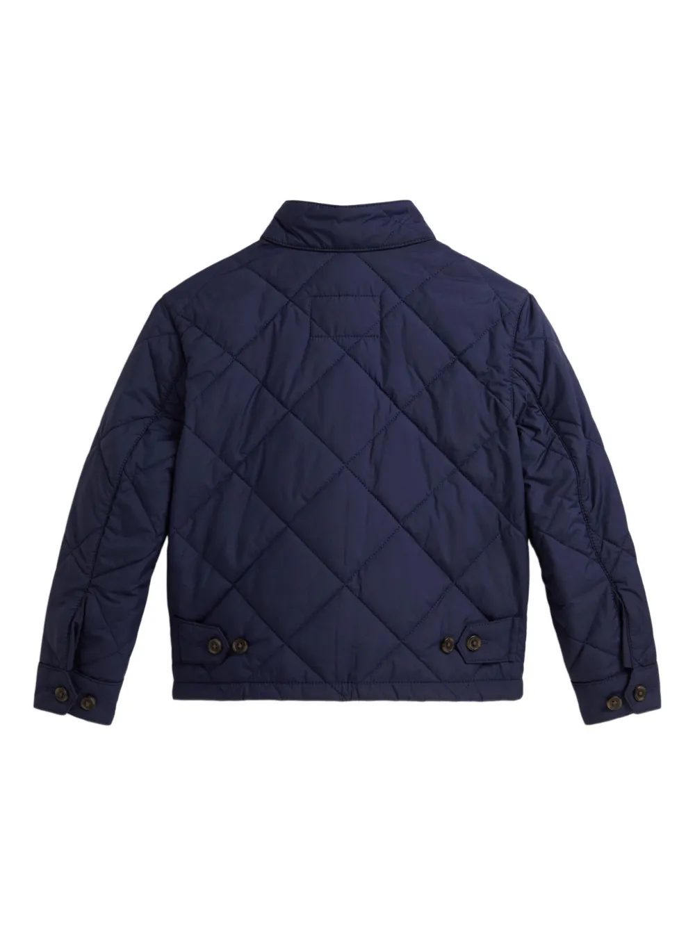 Polo Ralph Lauren Diamond-quilted Jacket In Blue