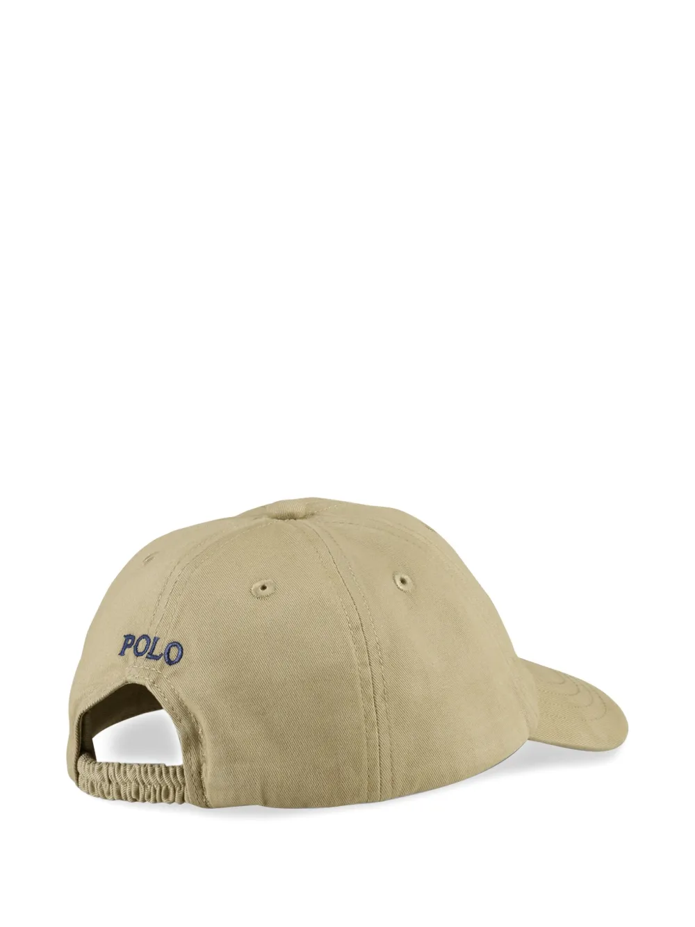POLO RALPH LAUREN KIDS Katoenen pet met logo - Bruin