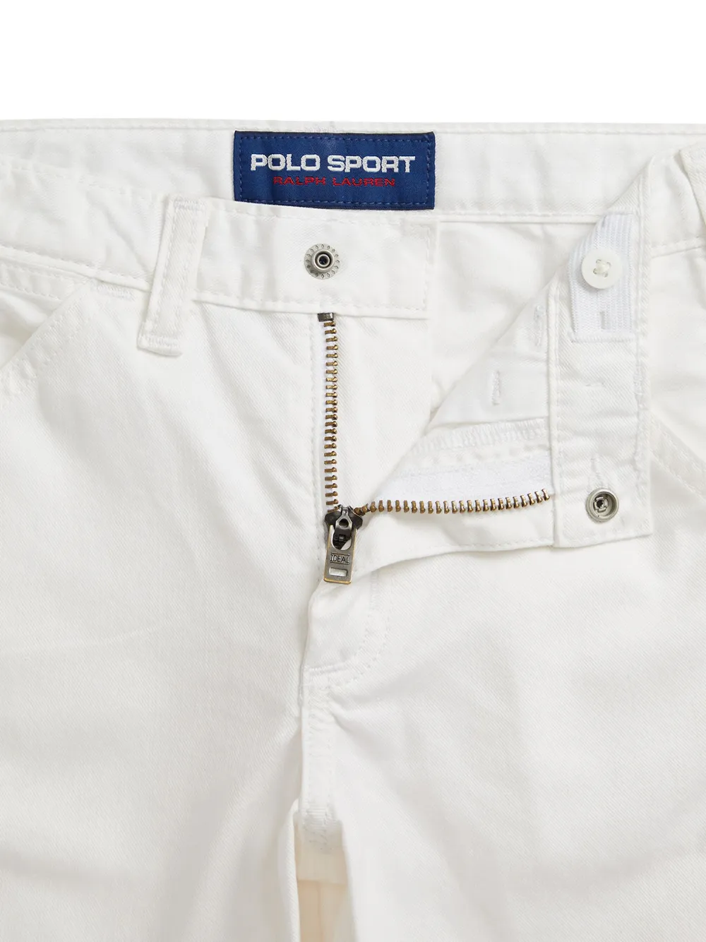 Polo Ralph Lauren Embroidered Carpenter Jeans In White