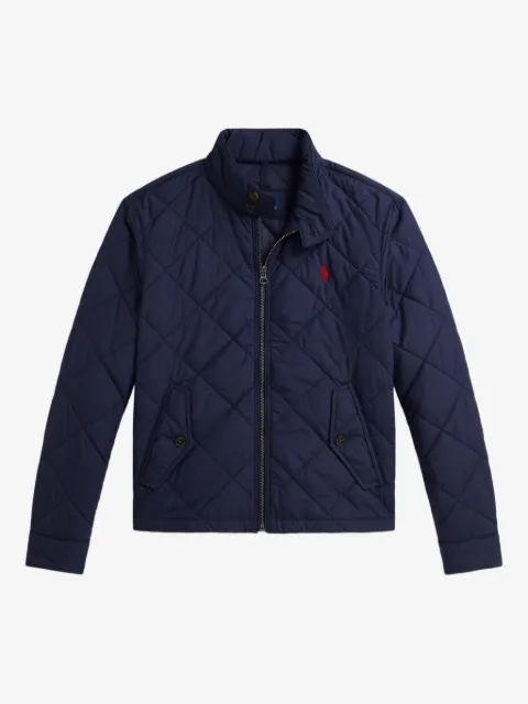 POLO RALPH LAUREN KIDS quilted long-sleeve jacket