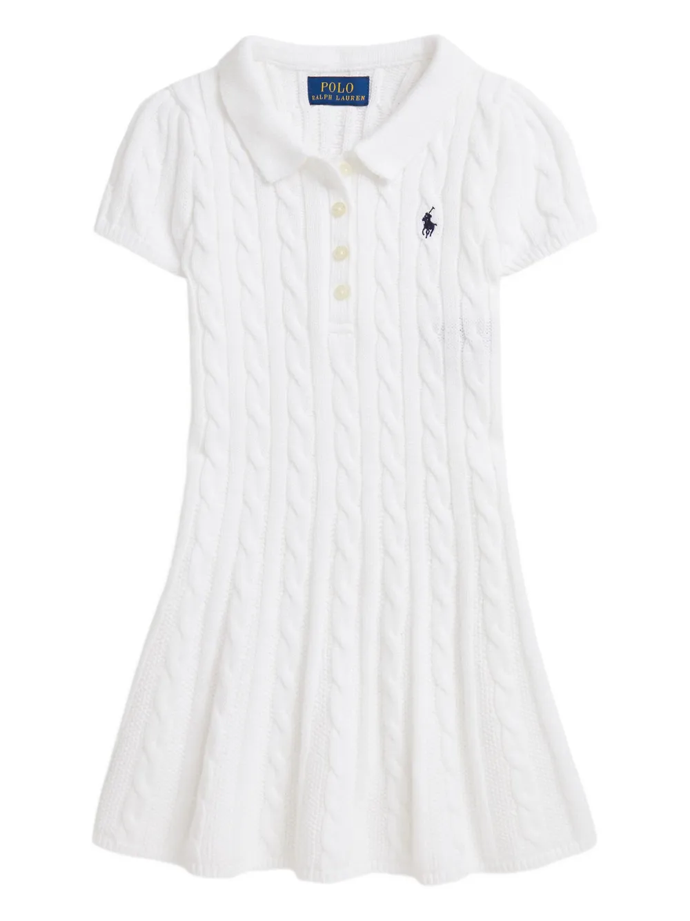 POLO RALPH LAUREN KIDS Abito a maniche corte - Bianco