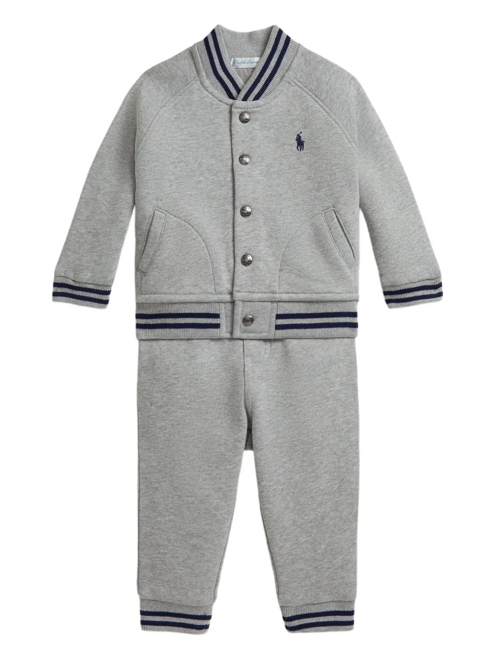 POLO RALPH LAUREN KIDS Set pantaloni a righe - Grigio