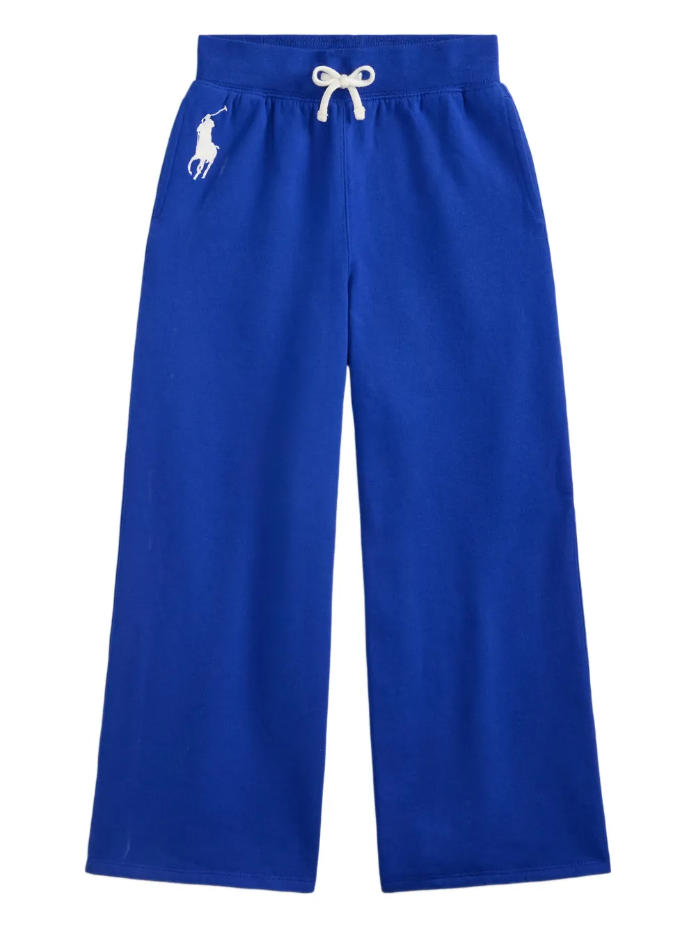 POLO RALPH LAUREN KIDS logo-embroidered track pants - Blu