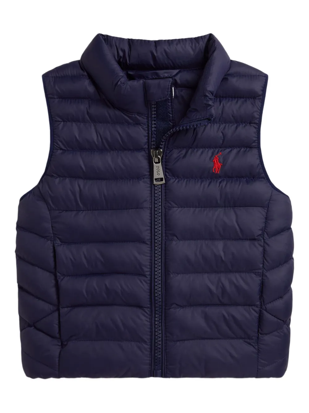 POLO RALPH LAUREN KIDS Gesteppte Weste mit Logo-Stickerei - Blau