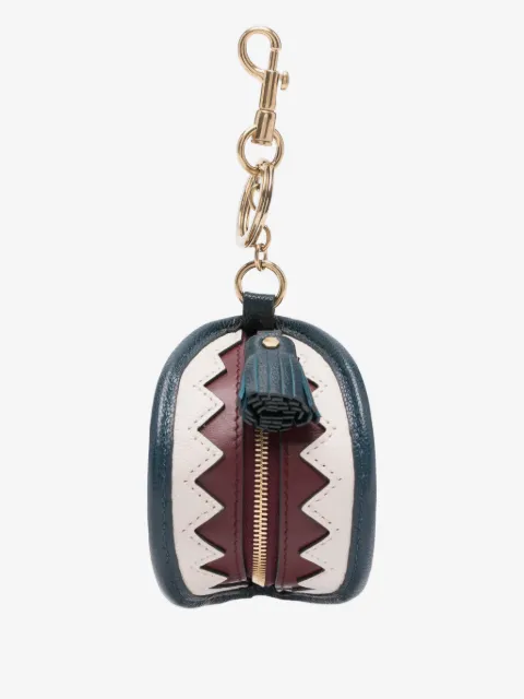 Anya Hindmarch shark-teeth ear pods pouch