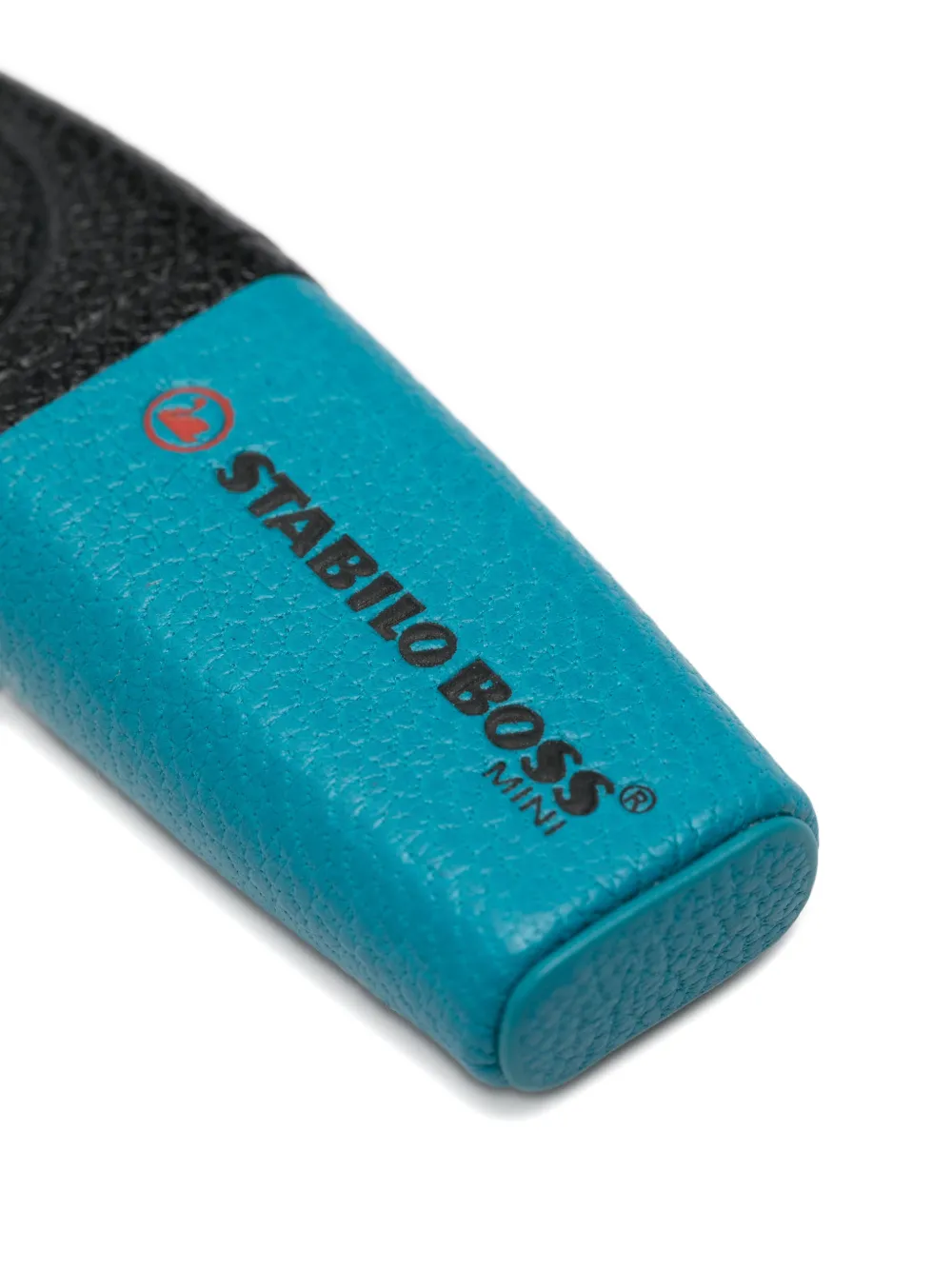 Anya Hindmarch Stabilo Boss leren sleutelhanger Blauw