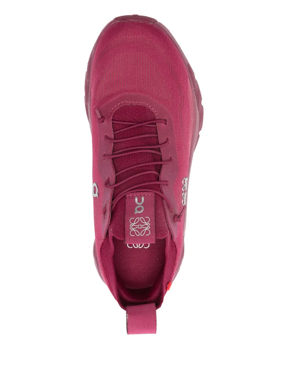 LOEWE x On Running sneakers met logo Rood