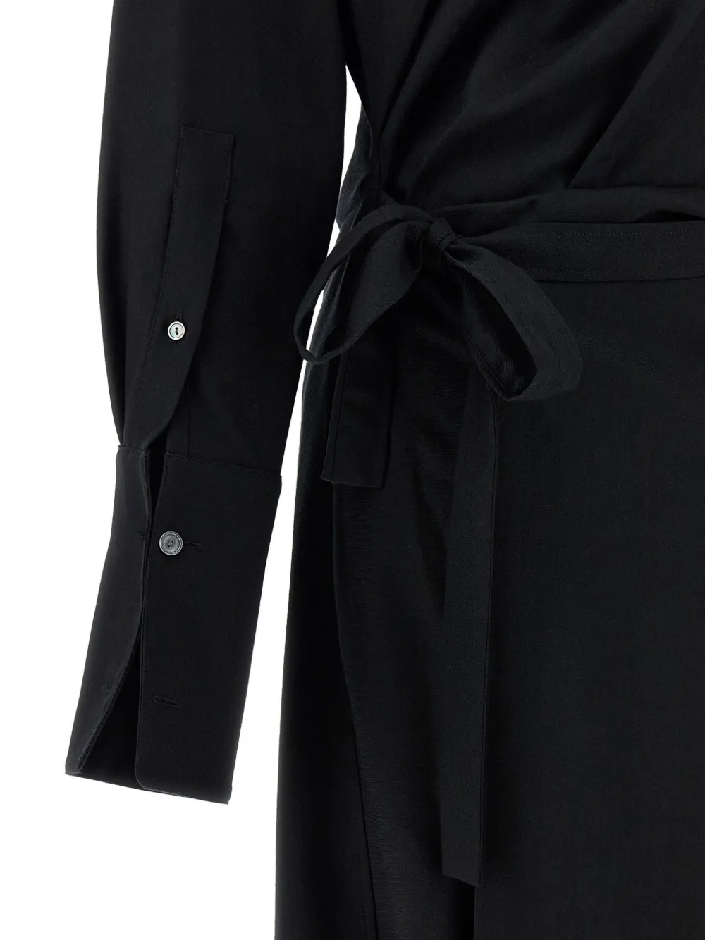 The Row Thalassa jurk Zwart