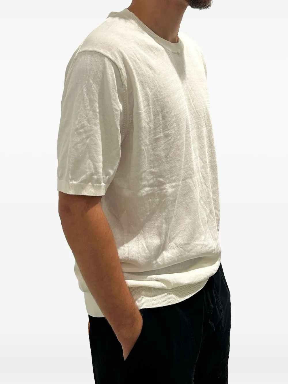 RAYNE 1896 crew-neck T-shirt - Wit