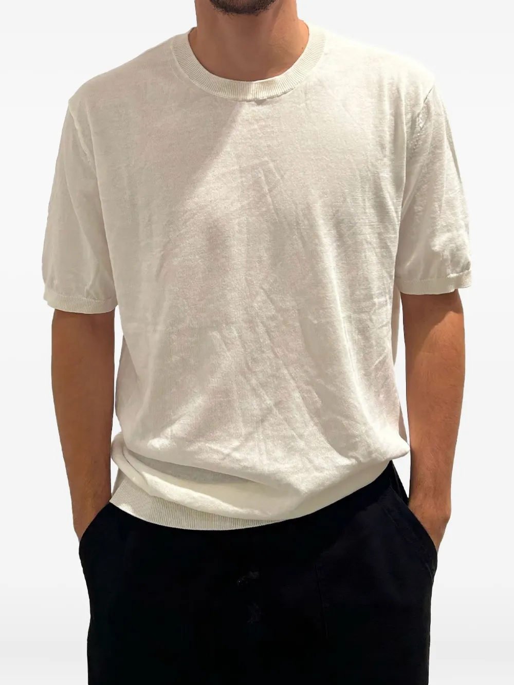 RAYNE 1896 playera con cuello redondo | blanco | Image 1