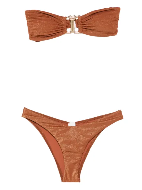 ZIMMERMANN Daylight Metallic bikini