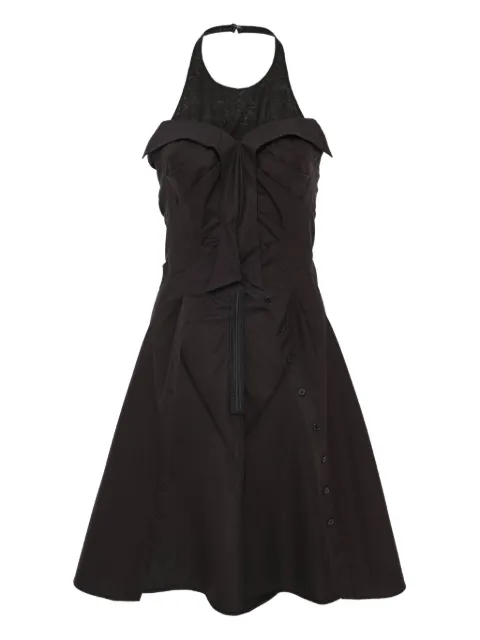 GRACE ELWOOD top sin mangas con detalle de camisa