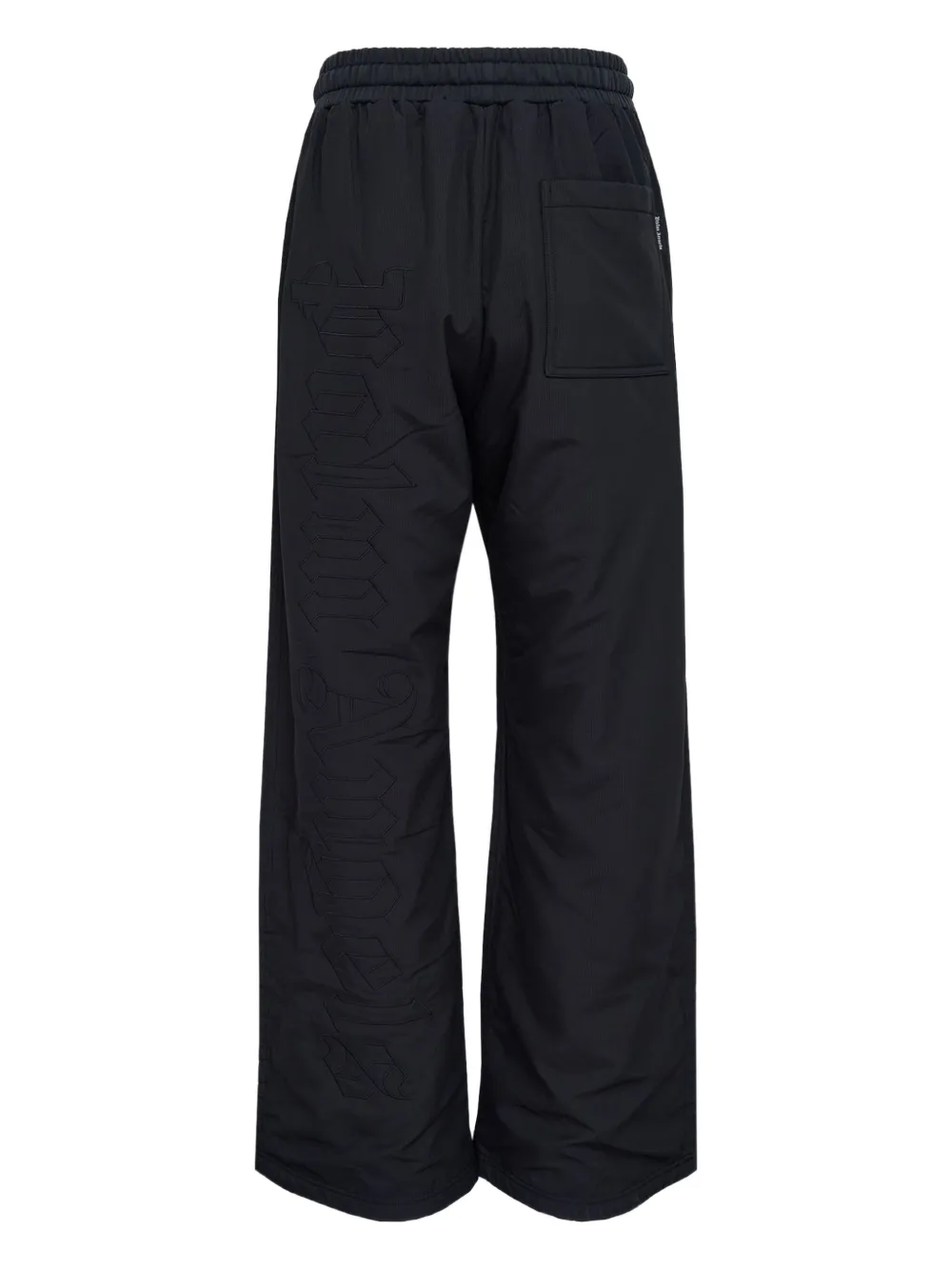 Palm Angels logo hybrid track pants - Zwart