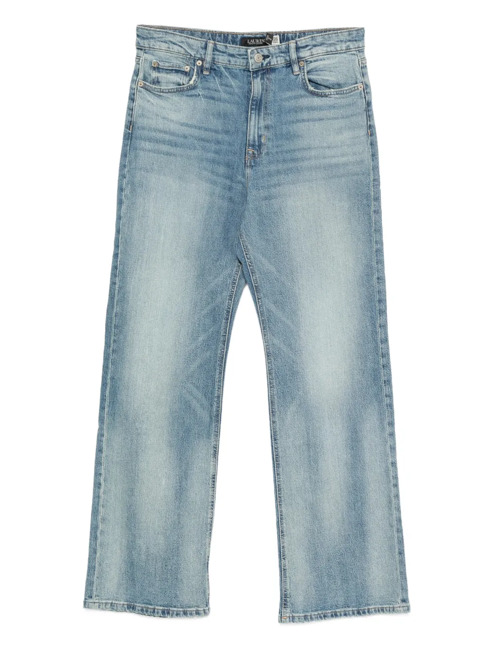 Lauren Ralph Lauren Jeans Con Effetto Schiarito e Logo | Blu | FARFETCH IT