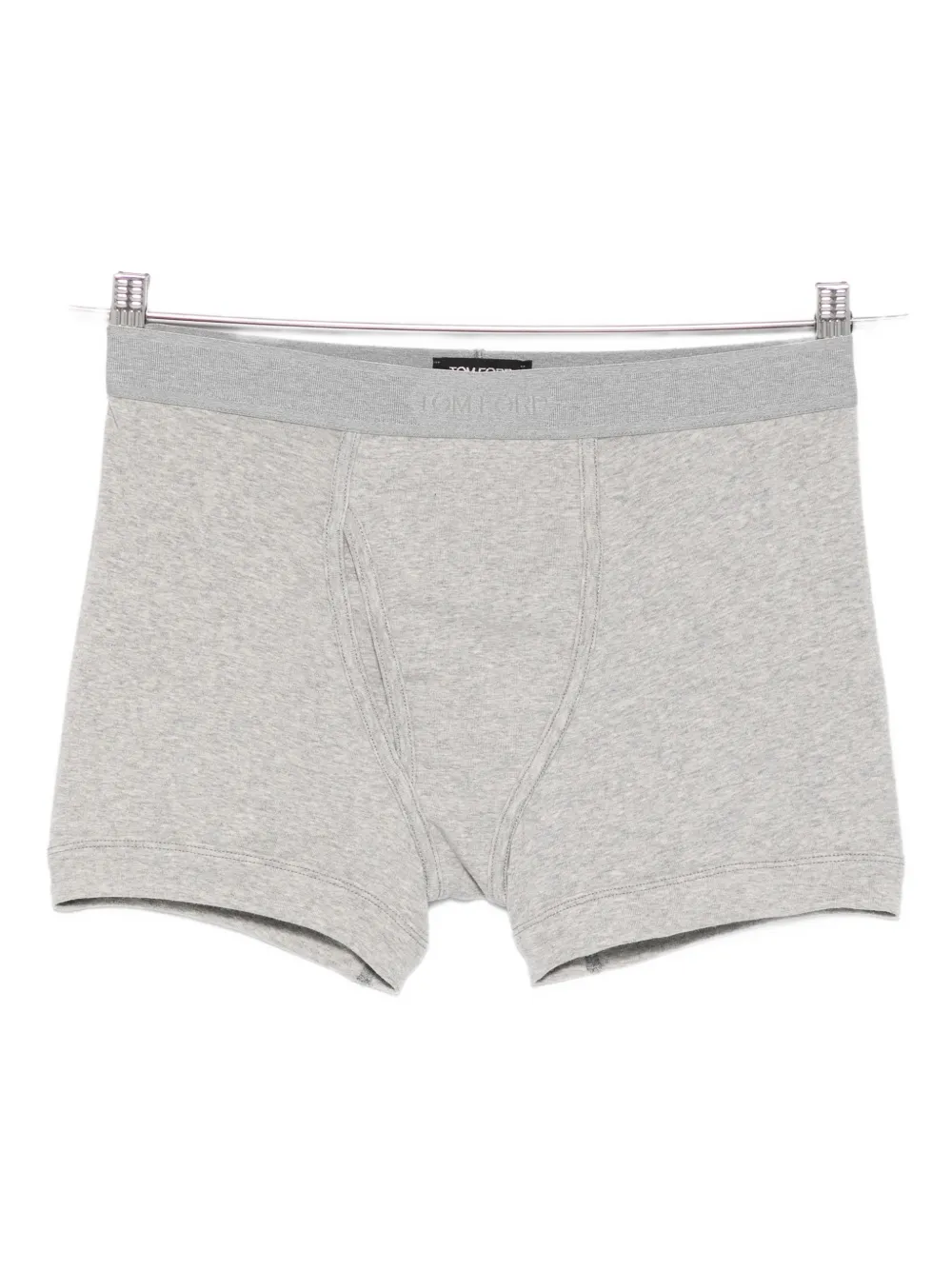 TOM FORD Boxer con logo in vita - Grigio