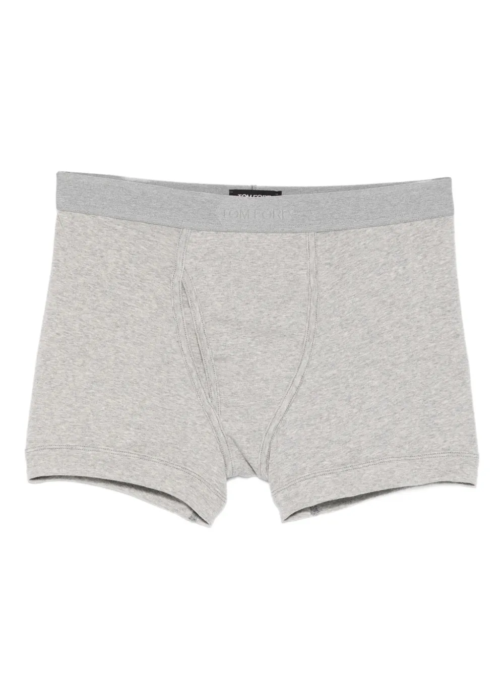 TOM FORD Boxer con logo in vita - Grigio