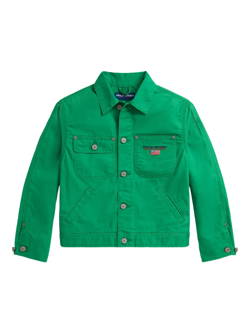 POLO RALPH LAUREN KIDS Giacca utility denim - Verde