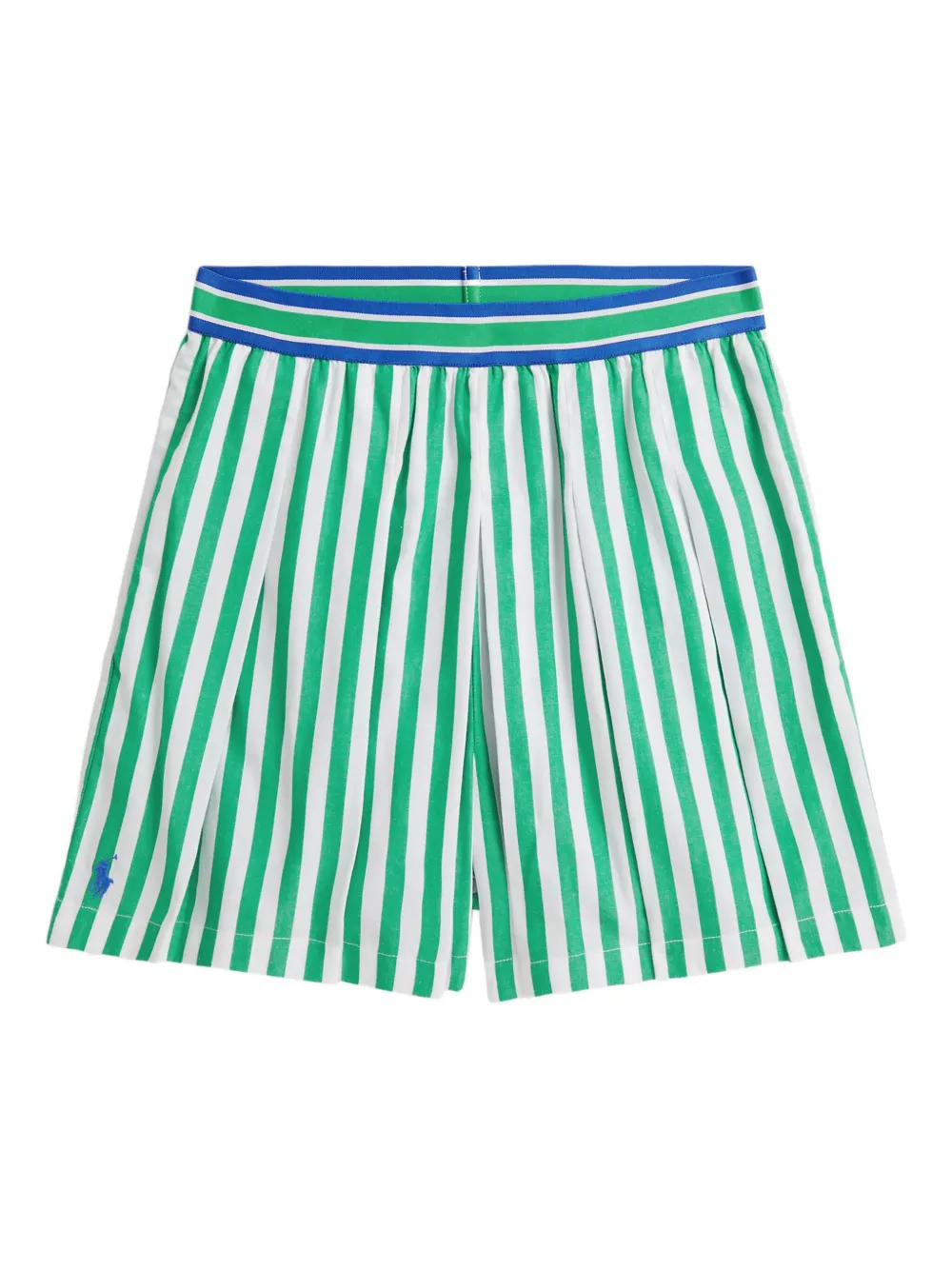 Polo Ralph Lauren Striped Shorts In Green