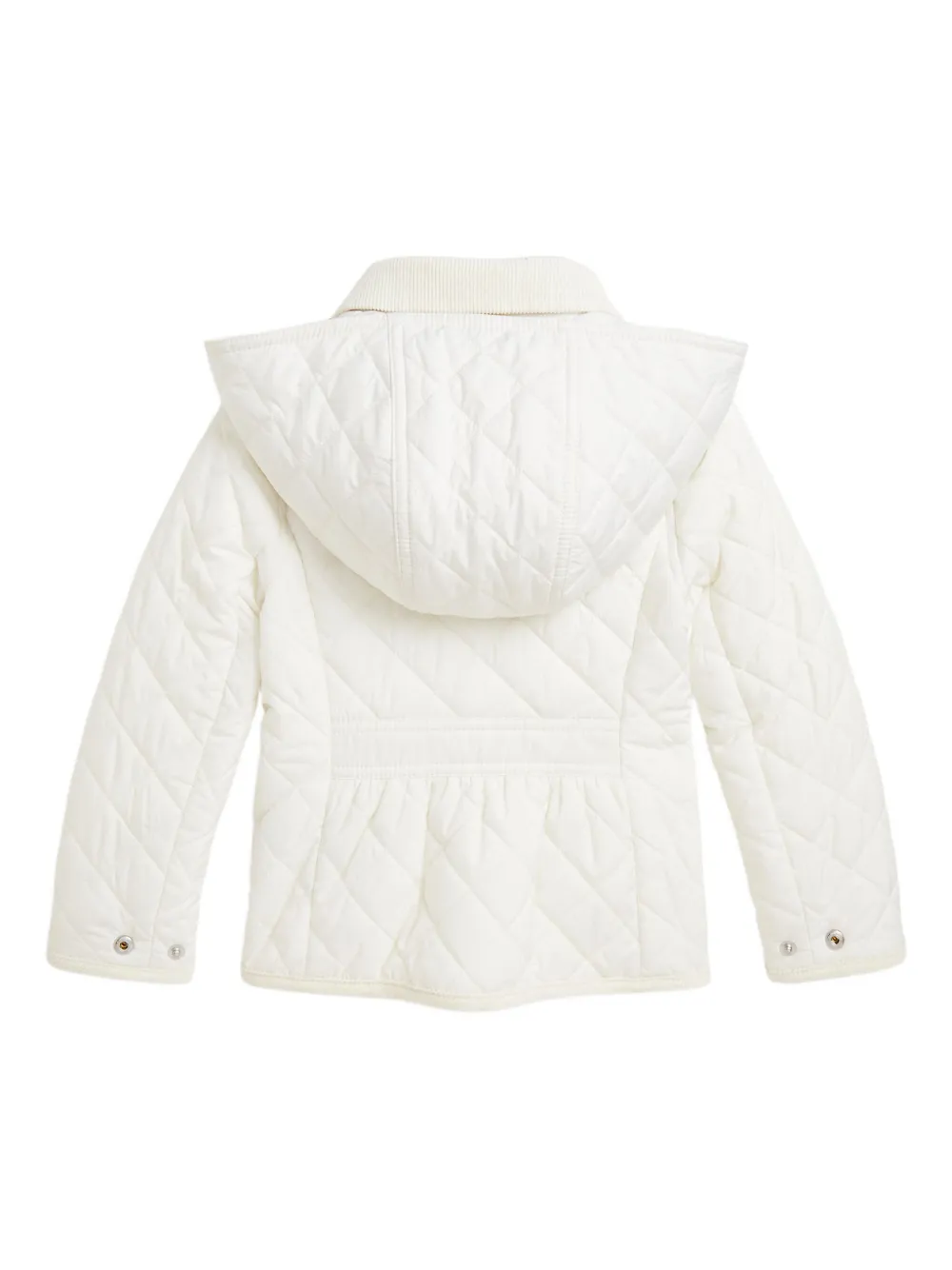 POLO RALPH LAUREN KIDS Jack met ribfluwelen afwerking Wit