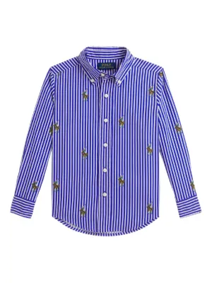 POLO RALPH LAUREN KIDS ギンガムチェック シャツ | ブラック