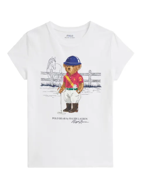 POLO RALPH LAUREN KIDS Polo Bear 平纹针织T恤