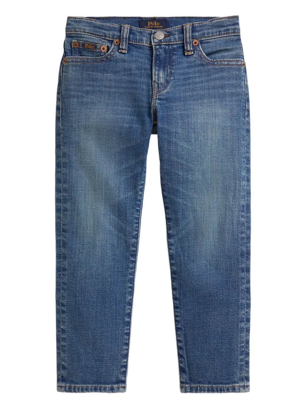 POLO RALPH LAUREN KIDS Jeans Sullivan con ricamo - Blu