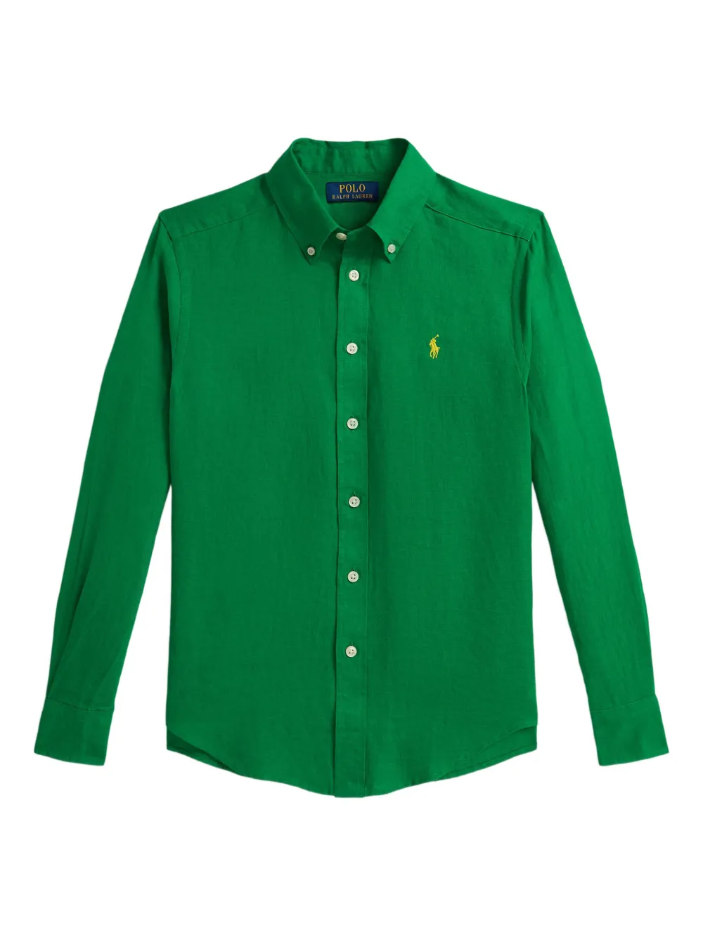 POLO RALPH LAUREN KIDS Camicia con ricamo Polo Pony - Verde