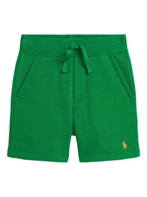 POLO RALPH LAUREN KIDS drawstring fleece shorts