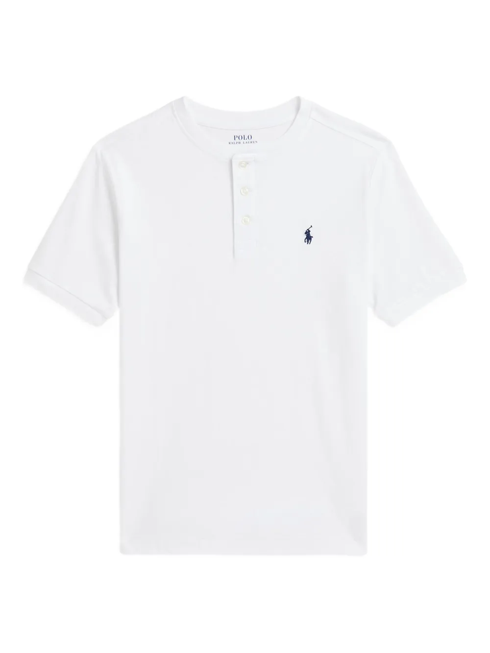POLO RALPH LAUREN KIDS T-Shirt mit Polo Pony-Stickerei - Weiß