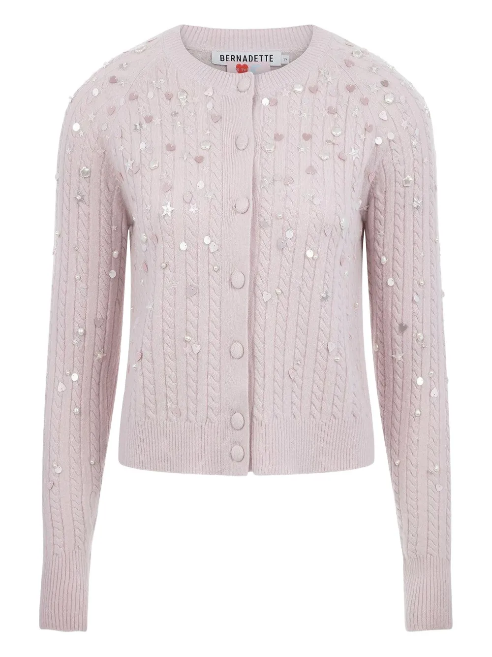 Bernadette Gilberte embellished cardigan - ピンク