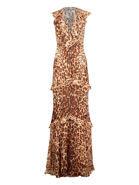 Saloni Rita ruffled maxi dress