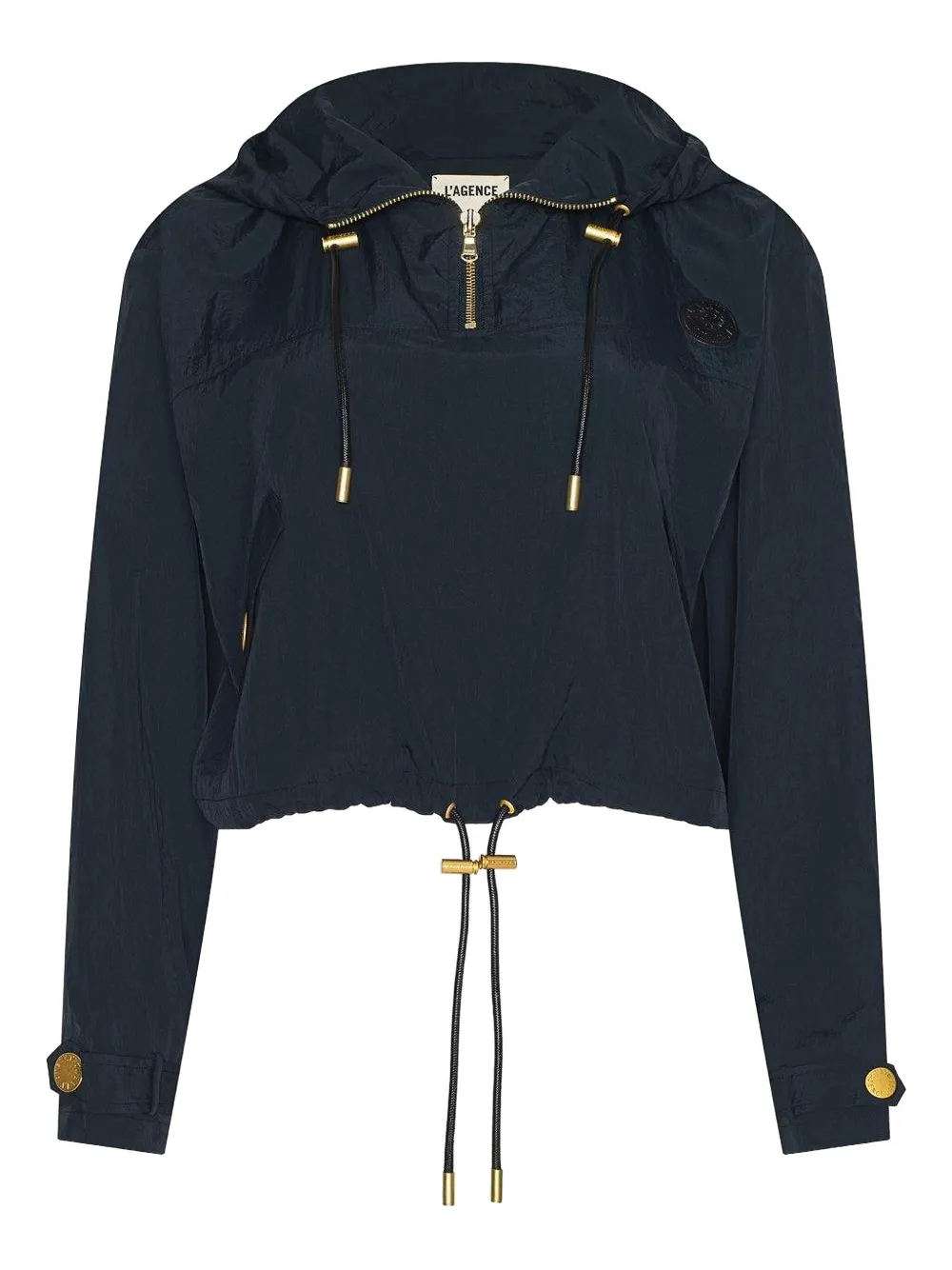 L'agence Bronwyn Hooded Jacket In Blue