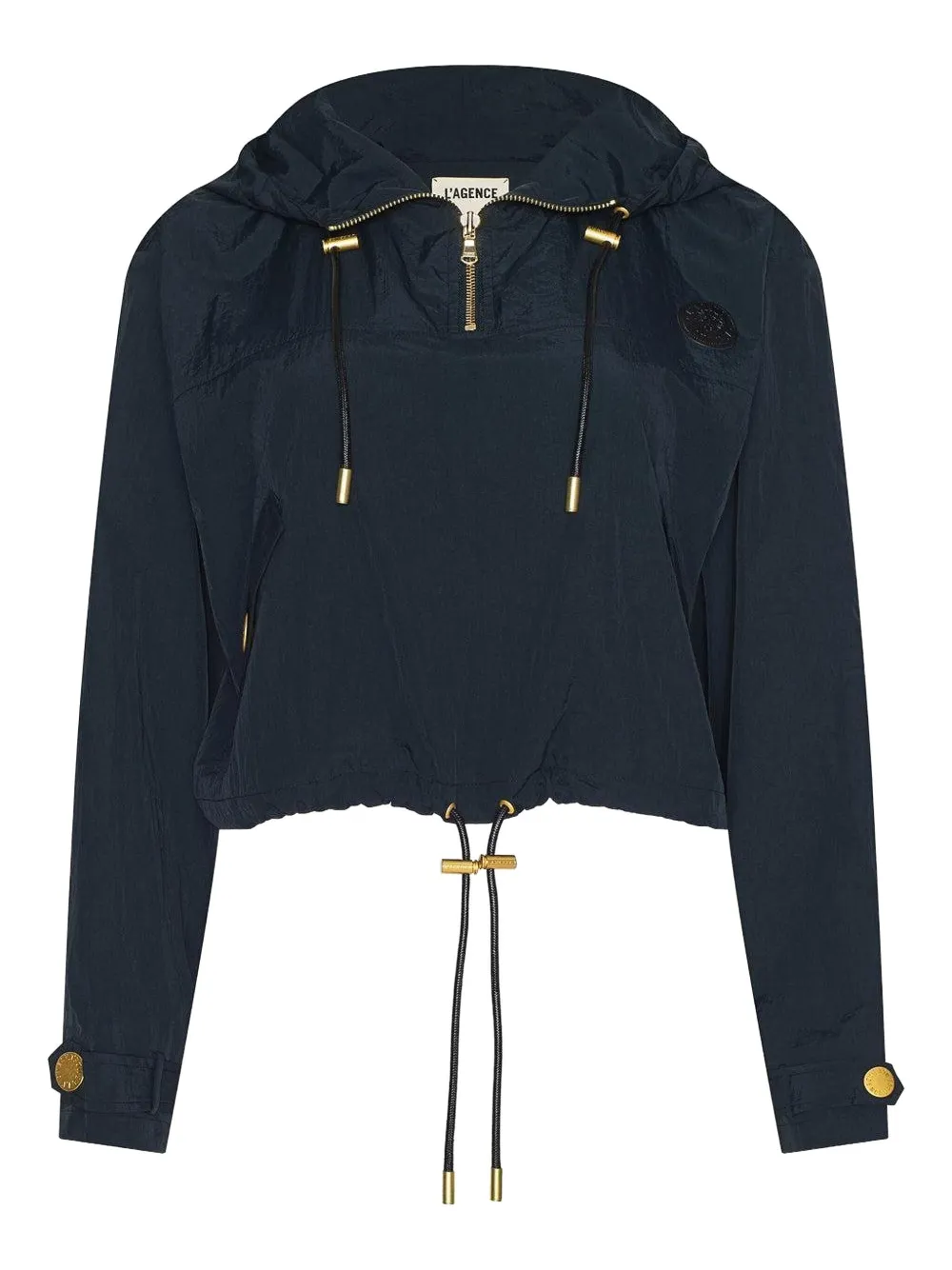 L'agence Bronwyn Hooded Jacket In Blue
