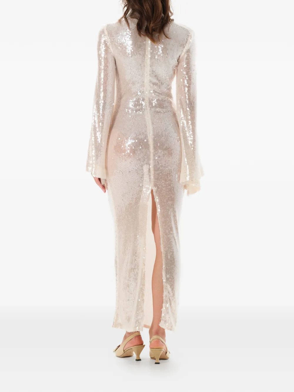  Manurí Cléo Sequin Maxi Dress - Pink 