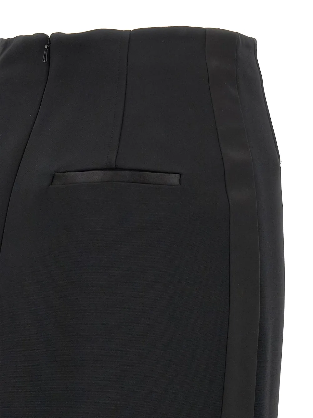 Max Mara Pece Midi Skirt In Black
