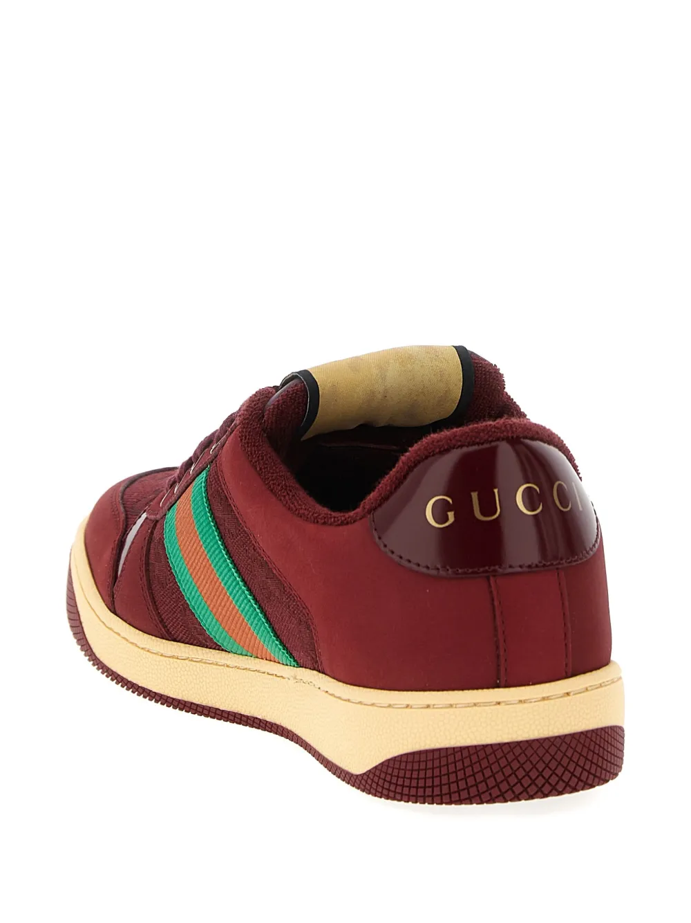 Gucci Screener GG sneakers met monogram Rood